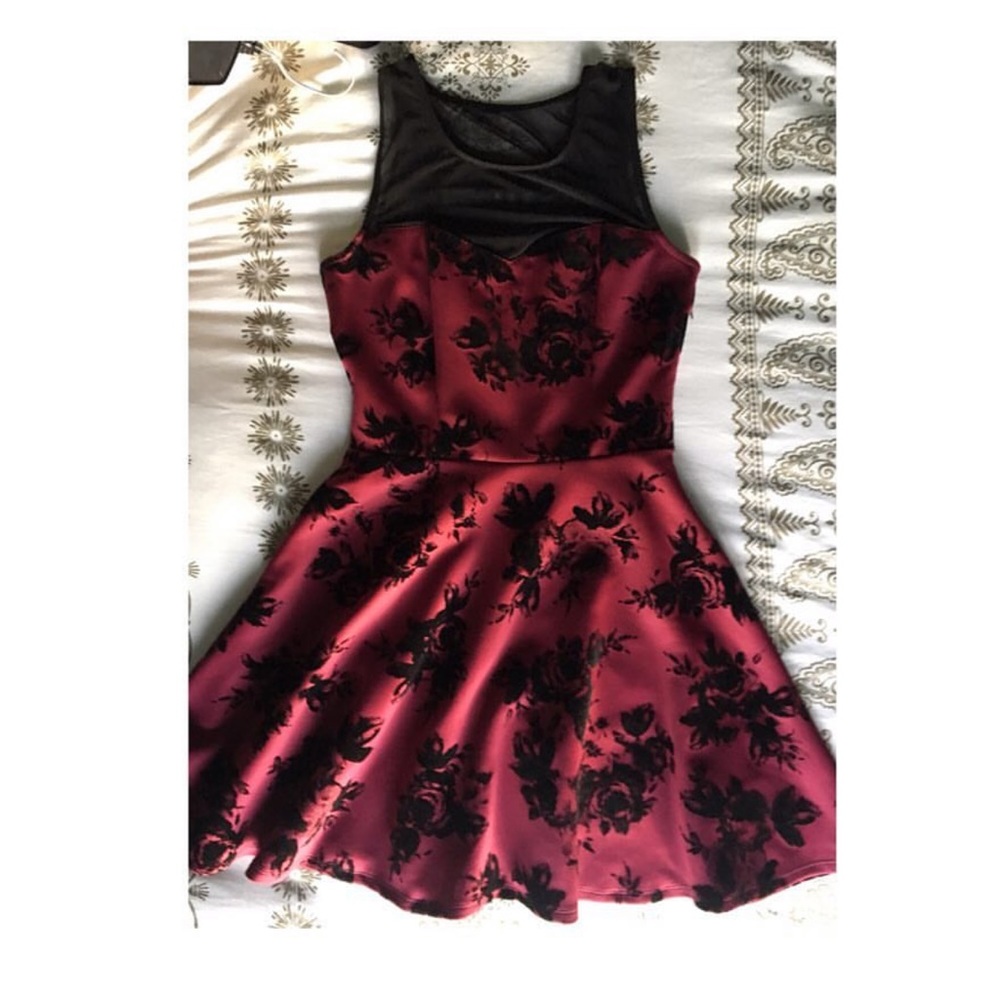 Red and Black Dress from Rue21